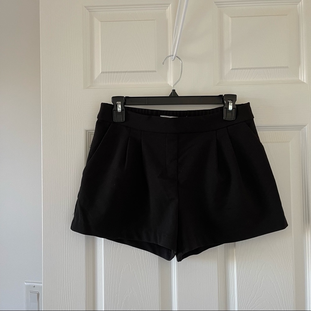 black dress shorts